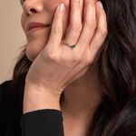 Bague Skylar Or Bicolore Emeraude Diamant - Bagues vintage Femme | Marc Orian