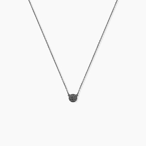 Collier Teani Or Blanc Diamant - Colliers avec pierres Femme | Marc Orian