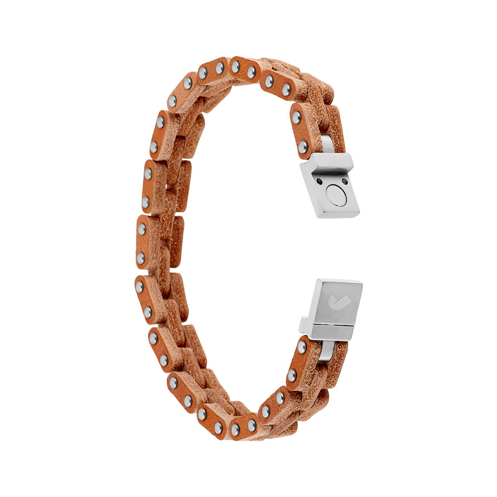 Bracelet Acier Blanc - Bracelets cuir Homme | Marc Orian