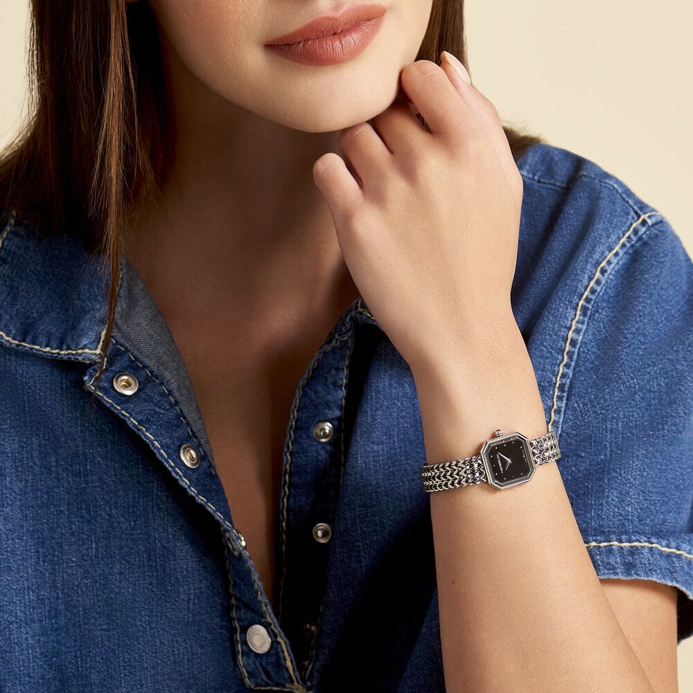 Montre Herbelin Octogone Nacre Noire - Montres classiques Femme | Marc Orian