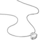 Collier Cherice Argent Blanc Oxyde De Zirconium - Colliers avec pierres Femme | Marc Orian