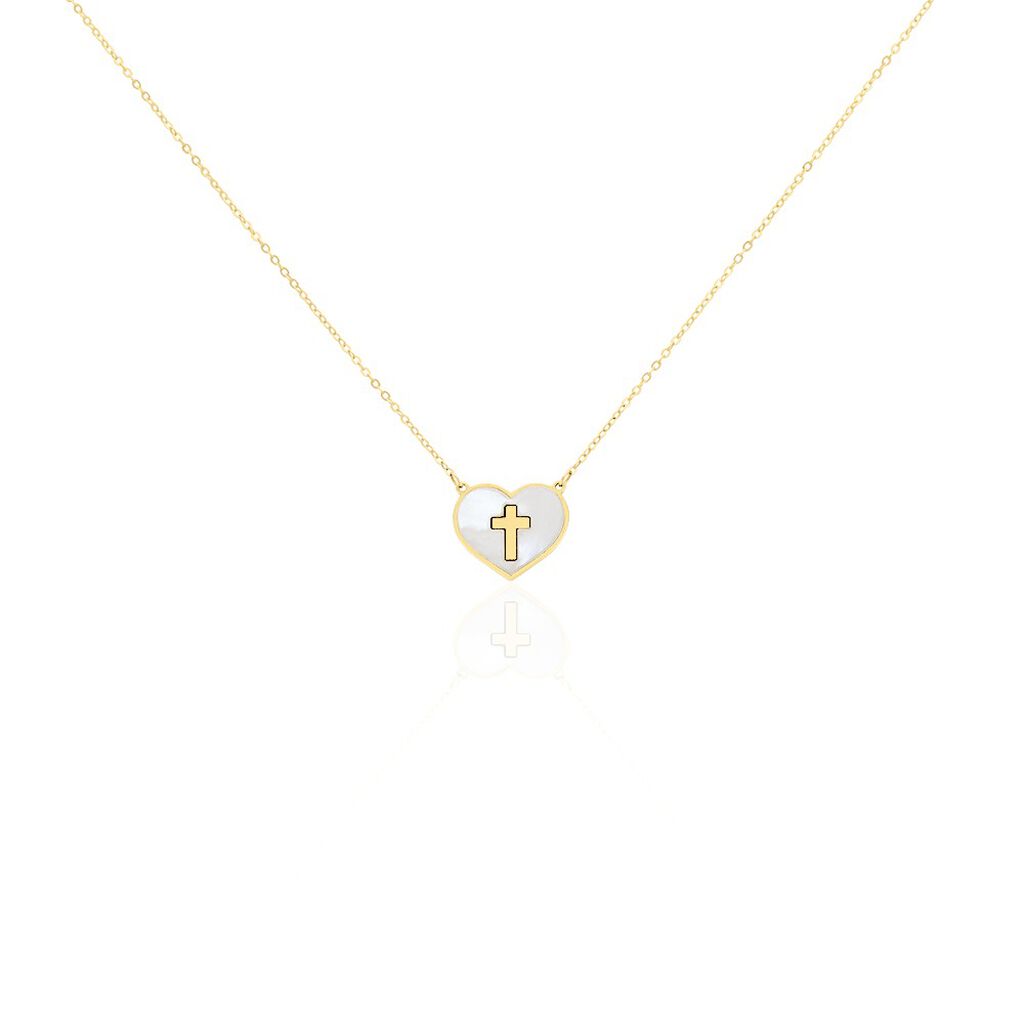 Collier Lawrie Or Jaune Nacre - Colliers avec pierres Famille | Marc Orian