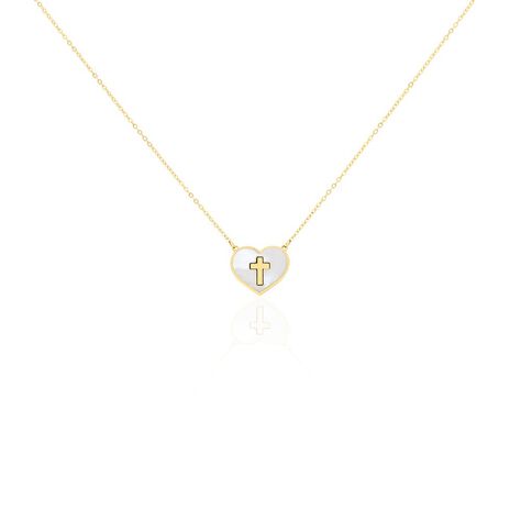 Collier Lawrie Or Jaune Nacre - Colliers avec pierres Famille | Marc Orian