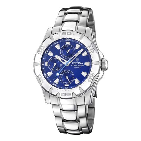 Montre Festina Multifonctions Bleu - Montres étanches Homme | Marc Orian