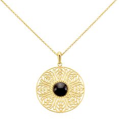 Collier Sautoir Acier Doré Maurits Agate - Sautoirs Femme | Marc Orian