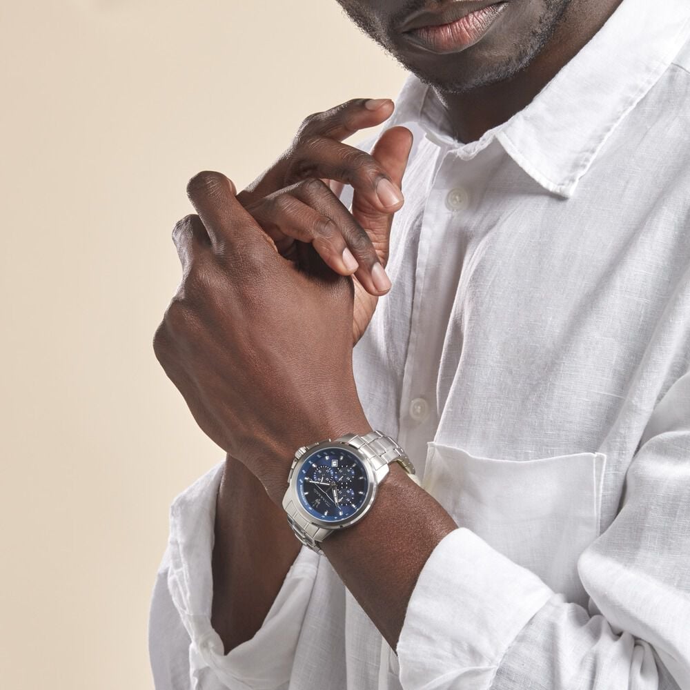 Montre Maserati Successo Chrono Noir - Montres classiques Homme | Marc Orian