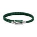 Bracelet Lacoste Starboard Cuir De Veau Vert - Bracelets cuir Homme | Marc Orian