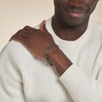 Bracelet Cadia Antique Acier Noir - Bracelets cha&icirc;nes Homme | Marc Orian
