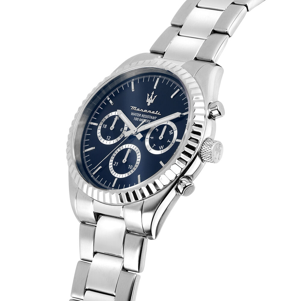Montre Maserati Competizione Bleu - Montres &eacute;tanches Homme | Marc Orian