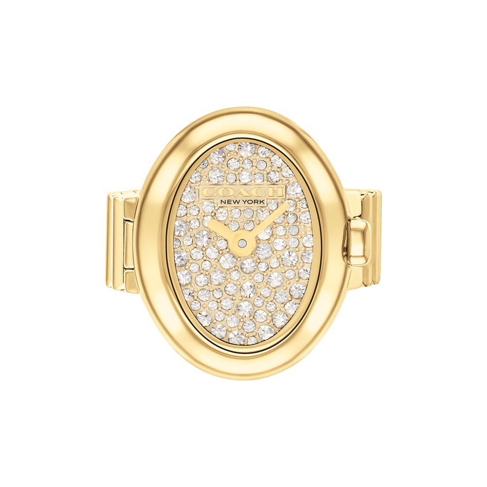 Montre Coach Sammy Watch Ring Dor&eacute; - Montres &eacute;tanches Femme | Marc Orian