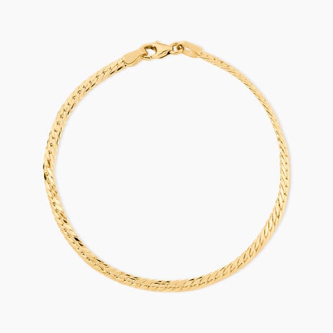 Bracelet Izel Maille Anglaise Or Jaune - Bracelets mailles Femme | Marc Orian
