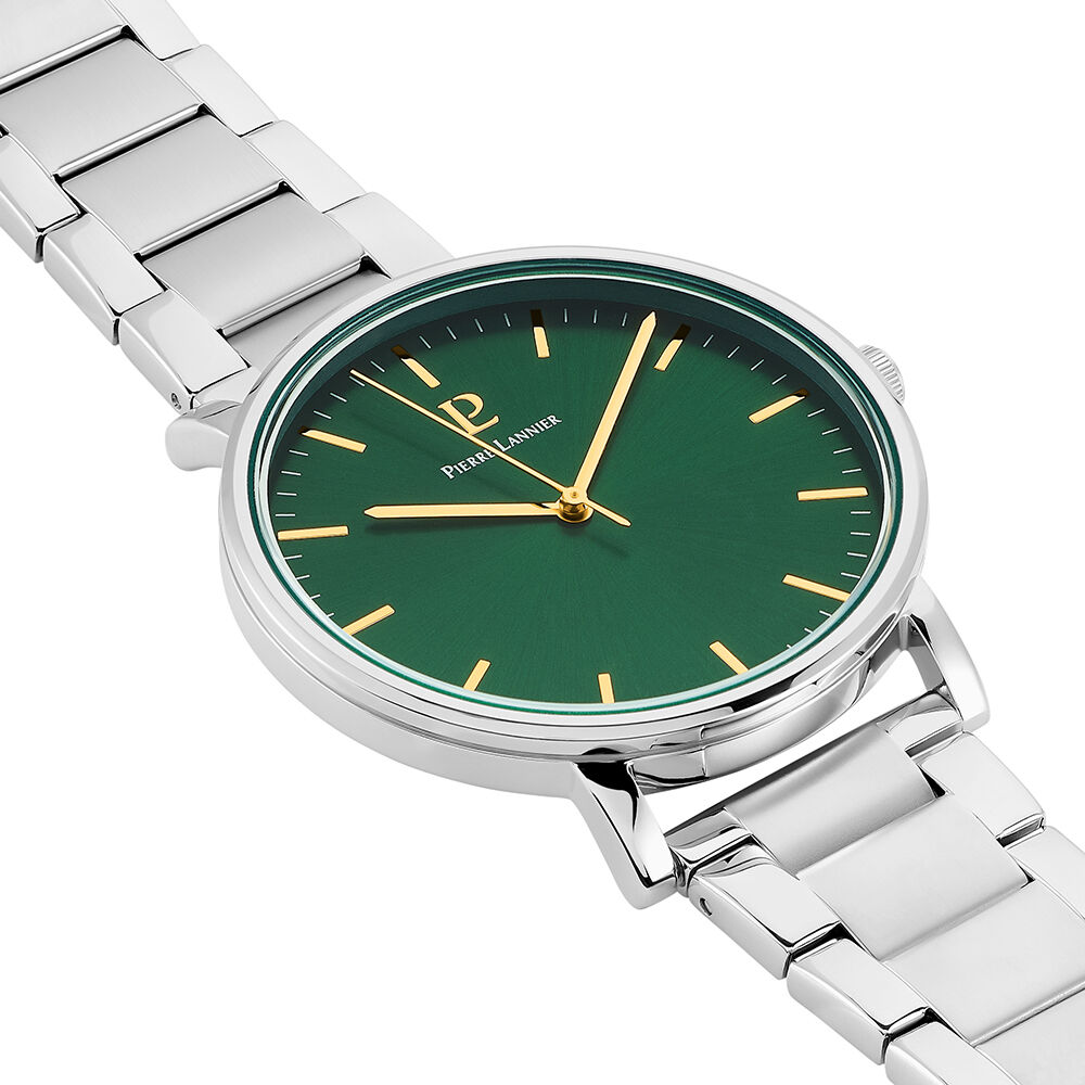 Montre Pierre Lannier Essential Vert - Montres étanches Homme | Marc Orian