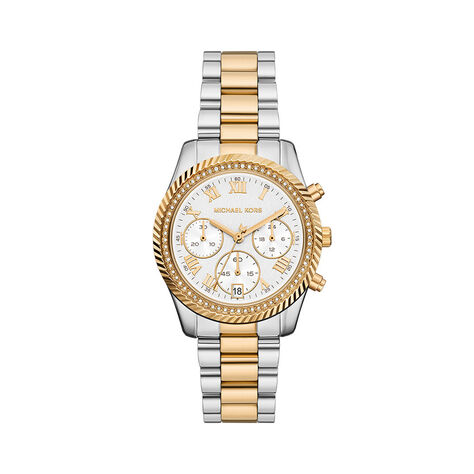 Montre Michael Kors Lexington Argent&eacute; - Montres &eacute;tanches Femme | Marc Orian