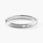 Alliance Rominus Palladium Blanc Ruban - Alliances duo Unisex | Marc Orian