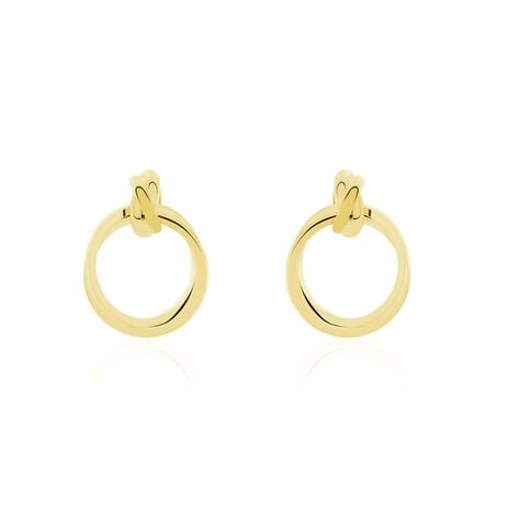 Boucles D'oreilles Pendantes Allobrox Acier Dore - Pendantes Femme | Marc Orian