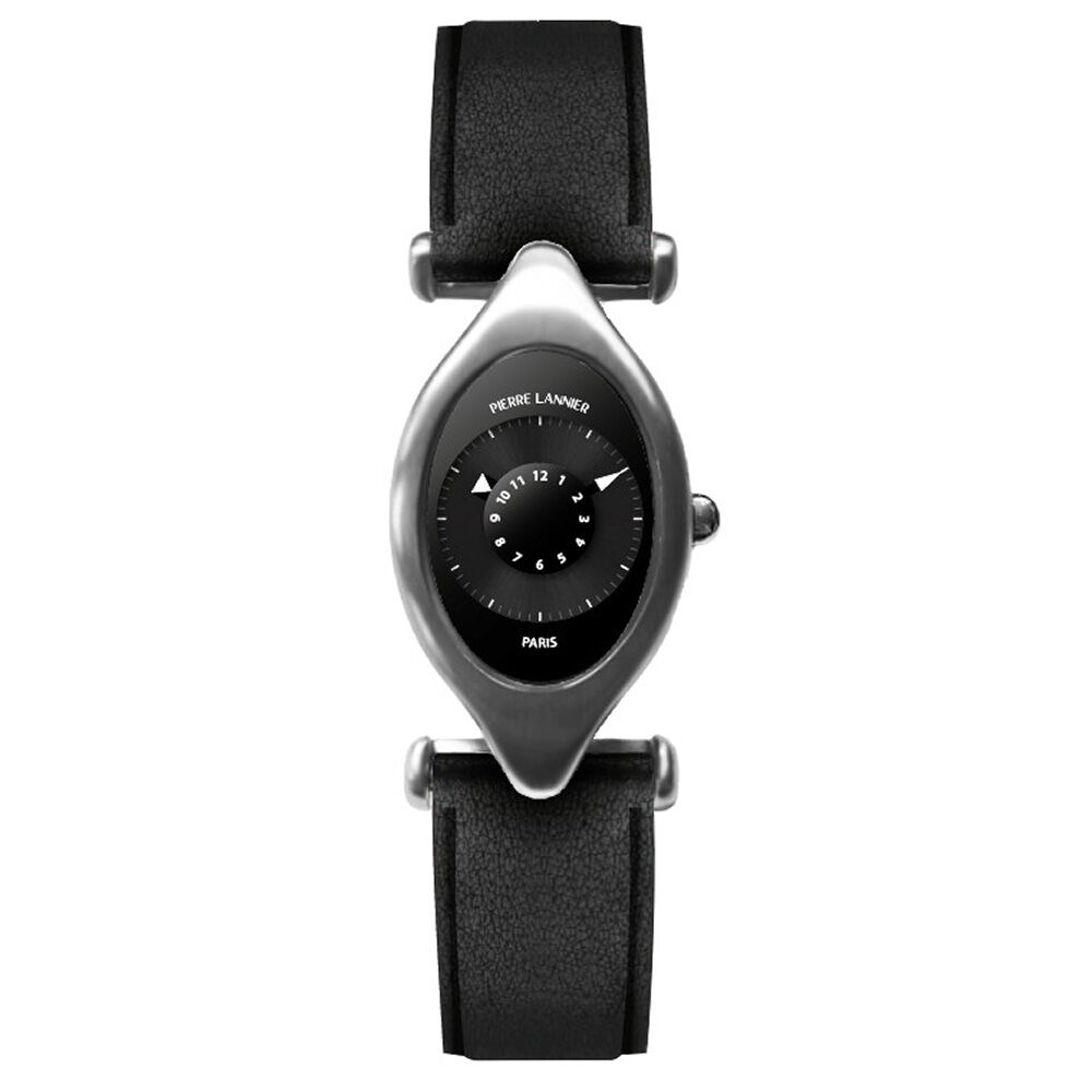 Montre Pierre Lannier Ovni Noir - Montres &eacute;tanches Femme | Marc Orian