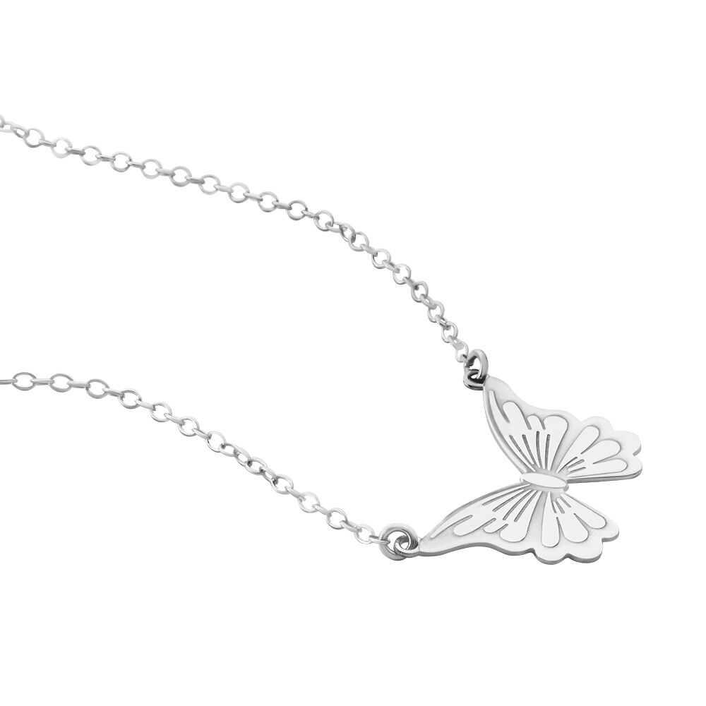 Collier Argent Blanc Liseron - Colliers Femme | Marc Orian