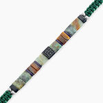 Bracelet Jourdan Aristodemos Acier Argent&eacute; - Bracelets cordons Homme | Marc Orian