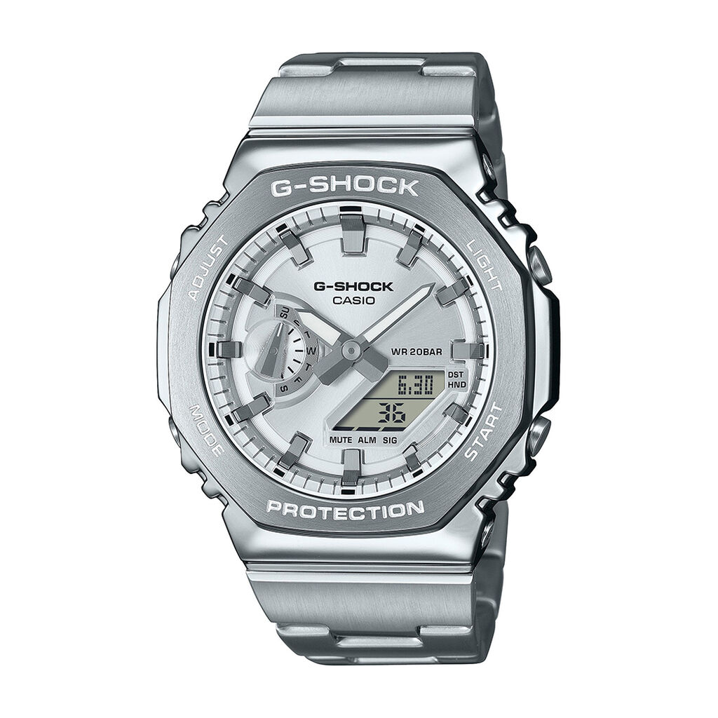 Montre Casio G-shock Argenté - Montres étanches Homme | Marc Orian