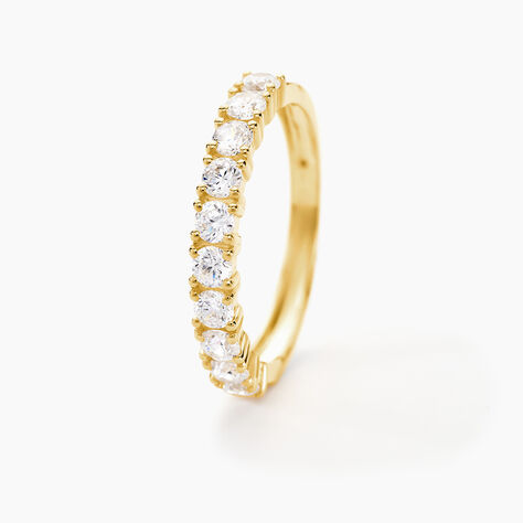 Alliance Julietta Or Jaune Oxyde De Zirconium - Alliances duo Femme | Marc Orian