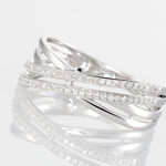 Bague Julianne Or Blanc Diamant Divers - Bagues pierres pr&eacute;cieuses Femme | Marc Orian