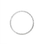 Alliance Dentelle 2 Rangs Diamantee Or Blanc - Alliances duo Unisex | Marc Orian