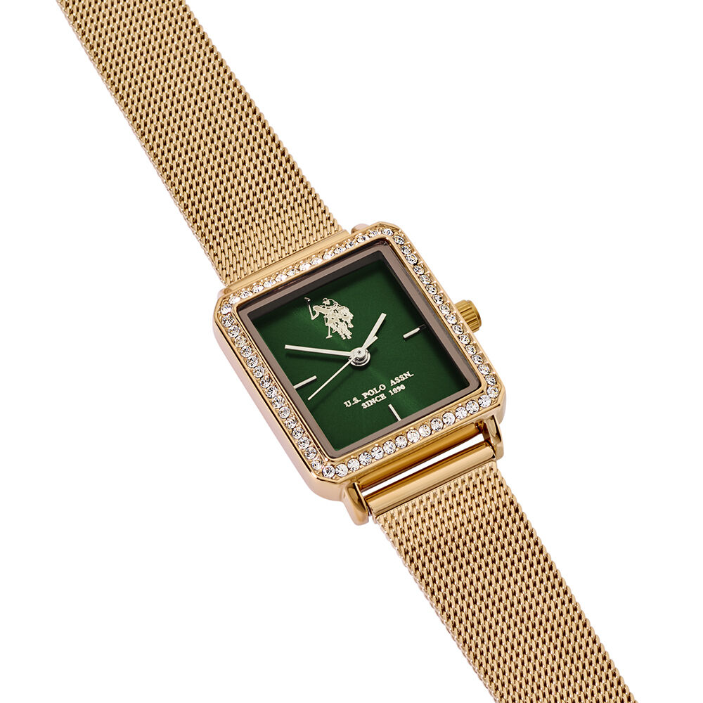 Montre U.s. Polo Juliette Vert - Montres &eacute;tanches Femme | Marc Orian
