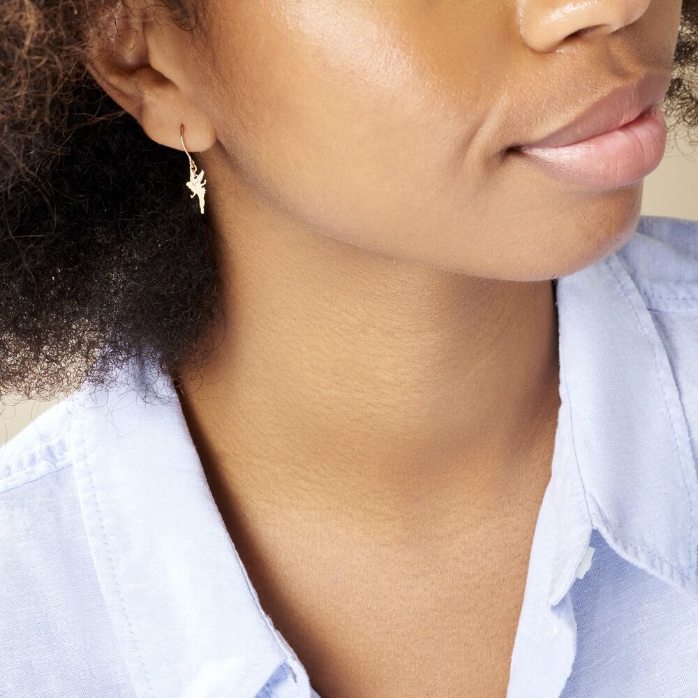 Boucles D'oreilles Pendantes Fee Or Jaune - Pendantes Femme | Marc Orian