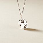 Pendentif Emil Argent Blanc - Bijoux personnalis&eacute;s Homme | Marc Orian