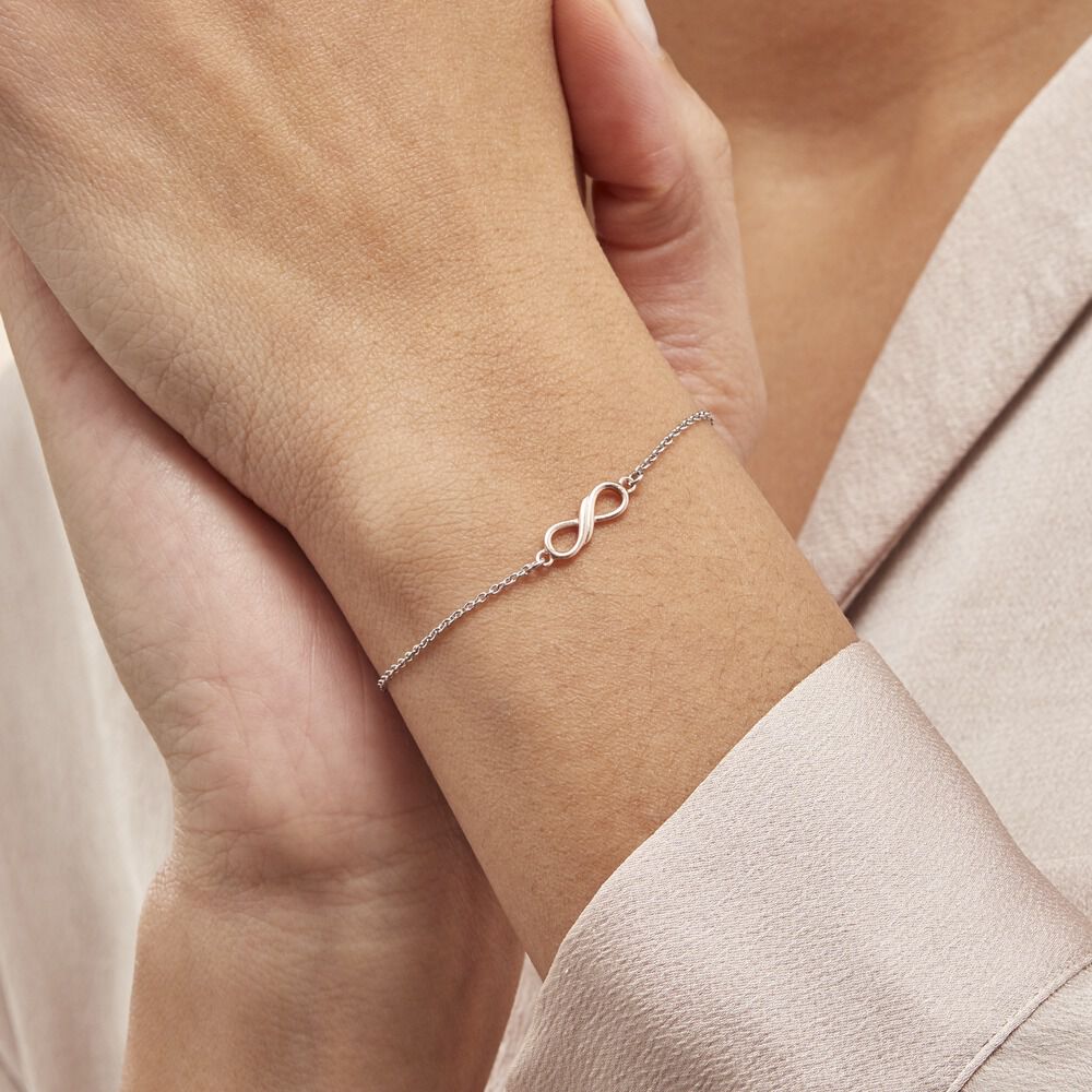 Bracelet Argent Bicolore Werner - Bracelets chaînes Femme | Marc Orian