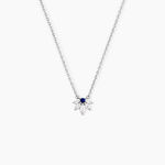 Collier Isabel Argent Blanc Oxyde De Zirconium - Colliers avec pierres Femme | Marc Orian