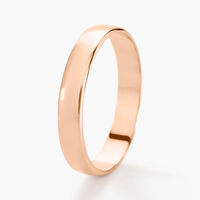 Alliance Julie Ruban Plat Or Rose