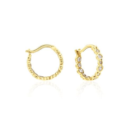 Cr&eacute;oles Lennon Or Jaune Oxyde De Zirconium - Cr&eacute;oles Femme | Marc Orian