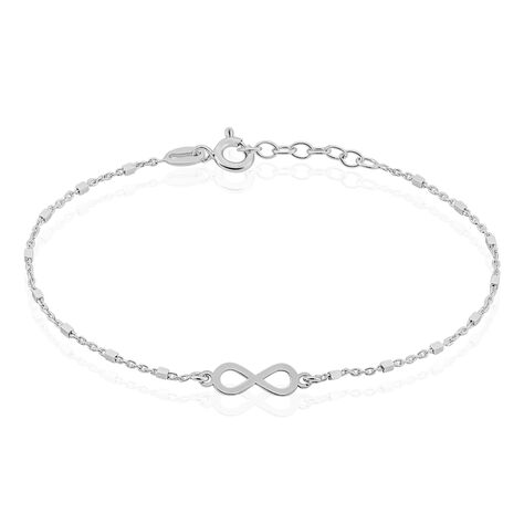 Bracelet Zelee Argent Blanc - Bracelets chaînes Femme | Marc Orian