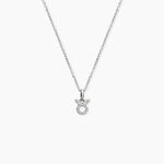 Collier Astra Argent Blanc Oxyde De Zirconium - Colliers avec pierres Femme | Marc Orian