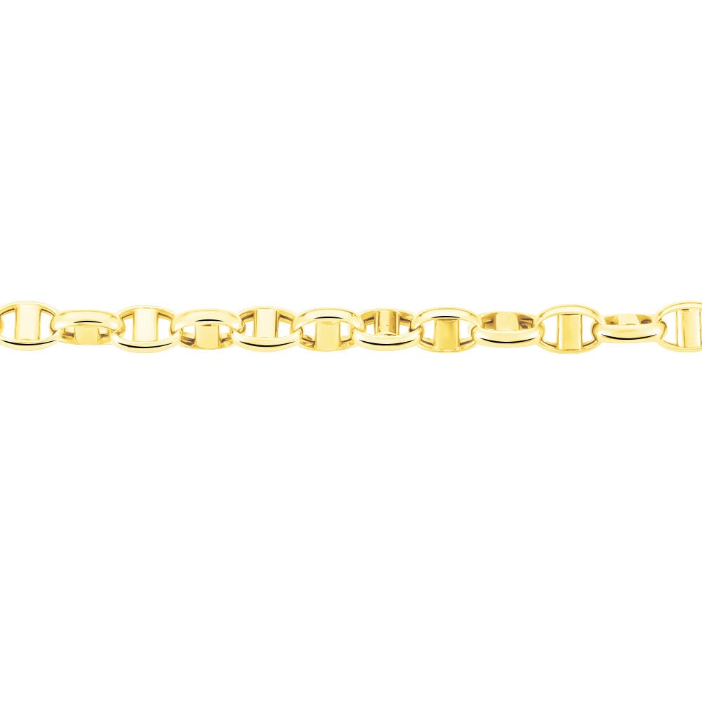 Bracelet Carlo Maille Marine Ronde Or Jaune - Bracelets mailles Femme | Marc Orian