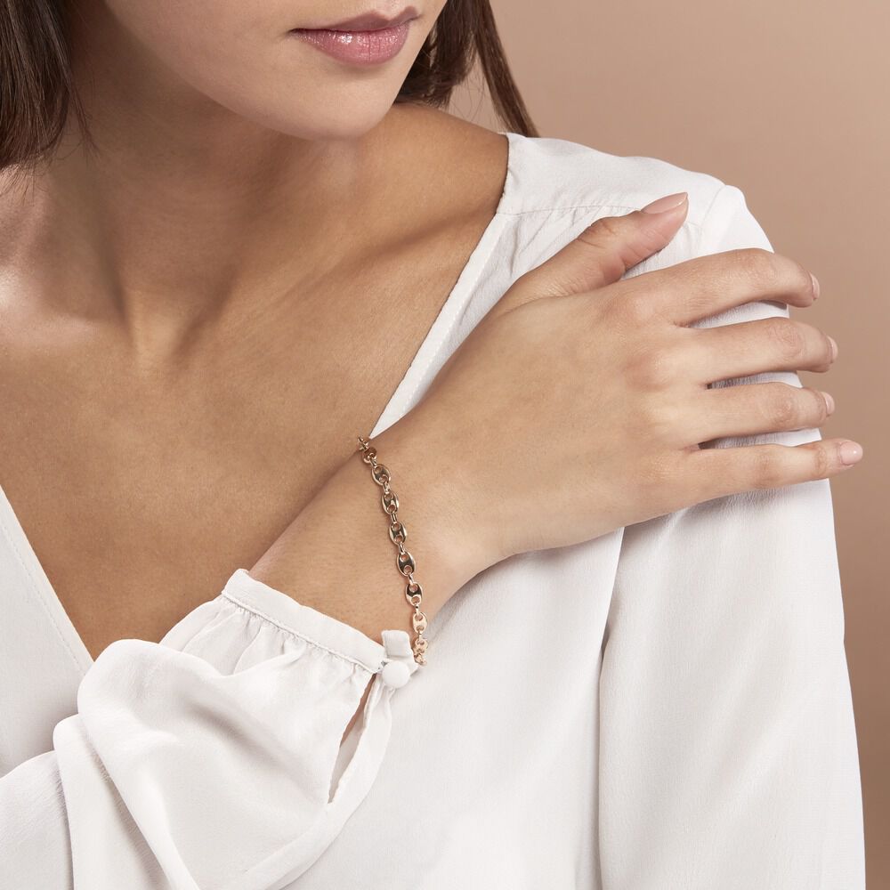 Bracelet William Plaqué Or Jaune - Bracelets mailles Femme | Marc Orian