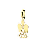 Pendentif Hallie Ange Dentelle Or Jaune - Pendentifs Enfant | Marc Orian