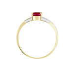 Bague Or Jaune Candice Rubis - Bagues vintage Femme | Marc Orian
