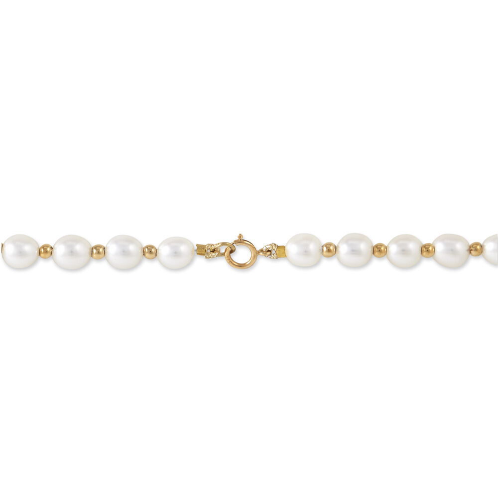 Collier Billes Or Jaune Perle De Culture - Colliers avec pierres Femme | Marc Orian