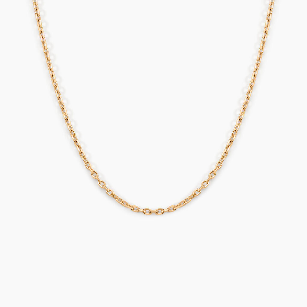 Cha&icirc;ne Vince Plaqu&eacute; Or Jaune - Colliers fantaisie Homme | Marc Orian