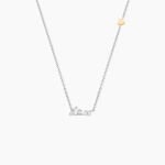 Collier Soana Or Jaune Argent Blanc Oxyde De Zirconium - Colliers avec pierres Femme | Marc Orian