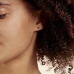 Boucles D'oreilles Puces Daria Or Blanc Oxyde De Zirconium - Puces Femme | Marc Orian