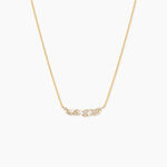 Collier Dietlinde Or Jaune Oxyde De Zirconium - Colliers avec pierres Femme | Marc Orian