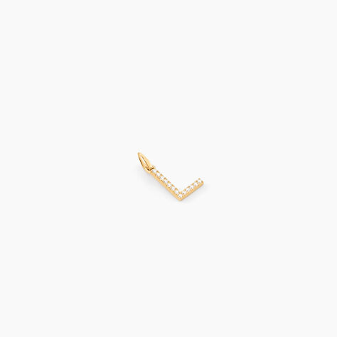 Pendentif Klementine Or Jaune Oxyde De Zirconium - Pendentifs Famille | Marc Orian