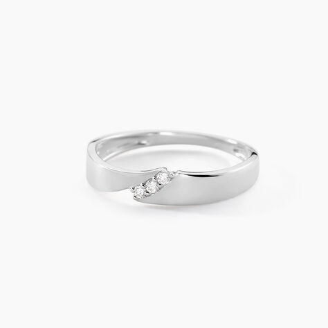 Bague Daphne Or Blanc Diamant - Bagues fian&ccedil;ailles Femme | Marc Orian