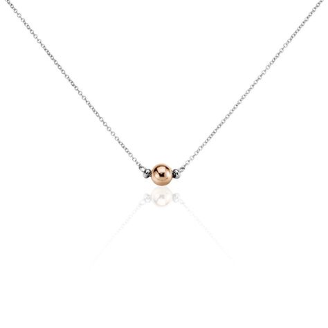 Collier Argent Bicolore Pelage - Colliers Femme | Marc Orian