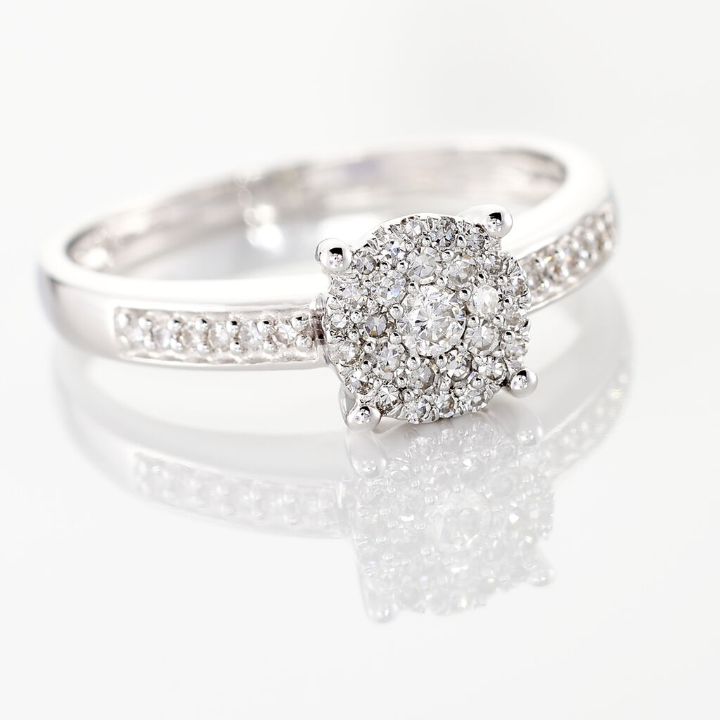 Bague Serena Or Blanc Diamant B3dfbdw3nmj Marc Orian Bijouterie En Ligne