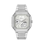 Montre Lacoste Lc33 Square Argent&eacute; - Montres &eacute;tanches Homme | Marc Orian