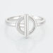 Bague Marie-capucine Argent Blanc